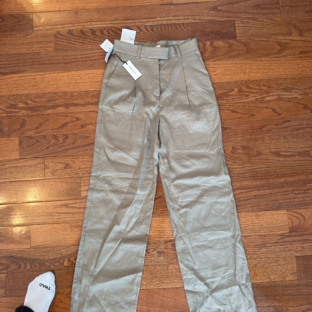Babaton Beige Trousers